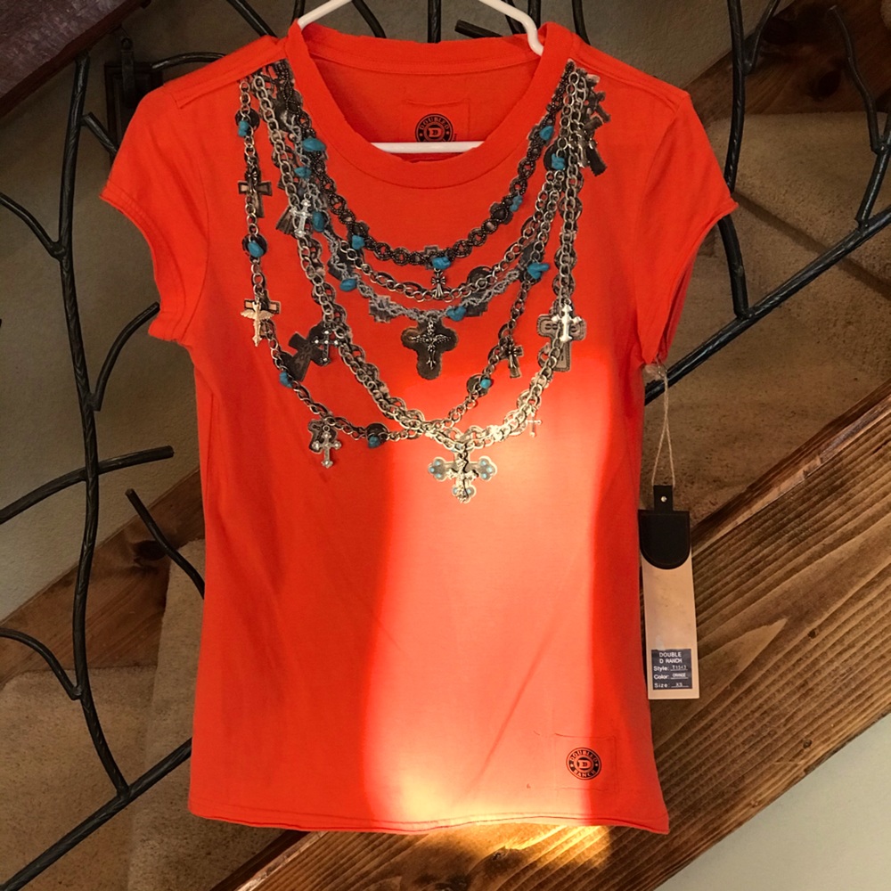 Double D Ranch Chains T Shirt XSmall